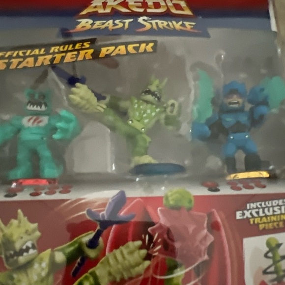 Legends of Akedo Beast Strike Starter Pack, 3 Warriors YouTube Battle - Picture 2 of 3